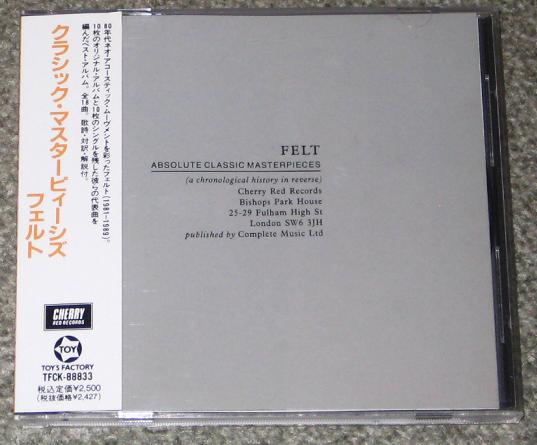 FELT - Absolute Classic Masterpieces - CD