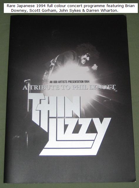 Thin Lizzy Japan '94 Tour Book