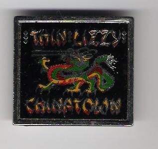 Thin Lizzy - Thin Lizzy Orig Japan Badge