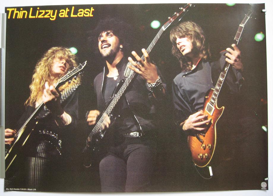 Japan 1980 Tour Handbill listings