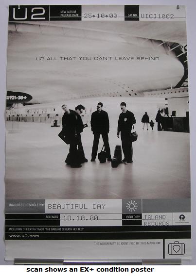 U2 - All That You Can Promo Poster