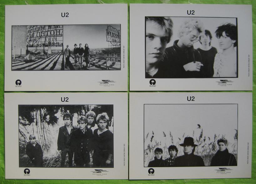 Set Of 4 X 1987 Photographs