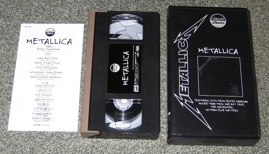 METALLICA - Classic Albums - Metallica - VHS