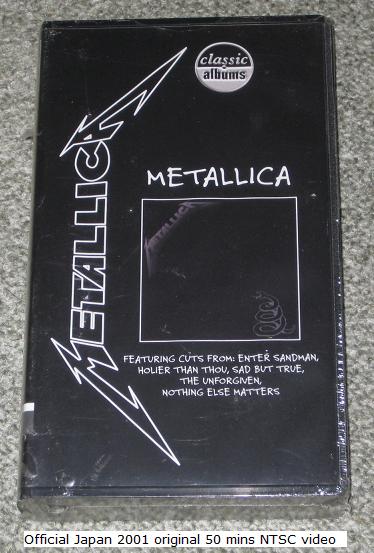 METALLICA - Classic Albums - Metallica - VHS