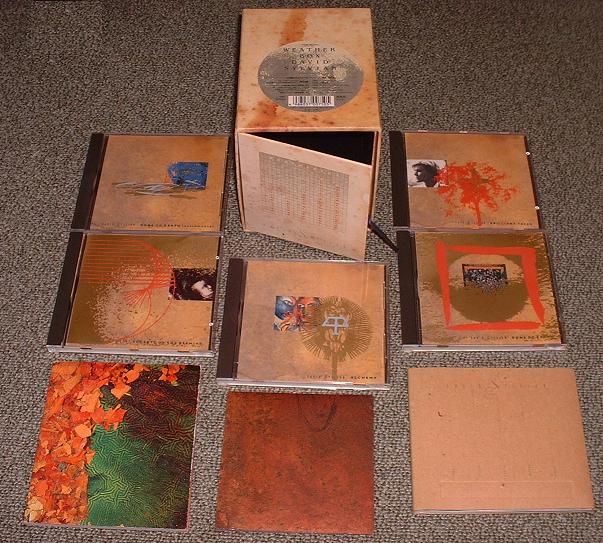 David Sylvian JAPANESE box set No.2 WEATHERBOX + BOOK