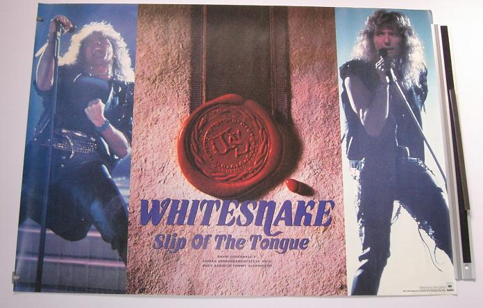 Whitesnake - Slip O/ T Tongue Promo Poster