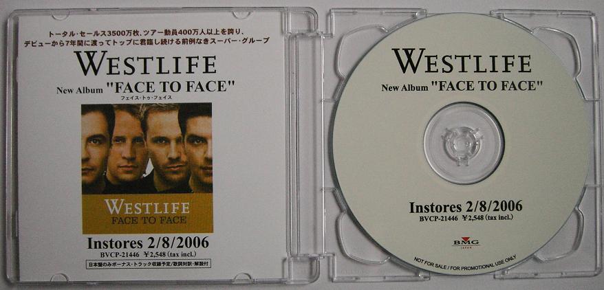 Westlife - Face To Face Album