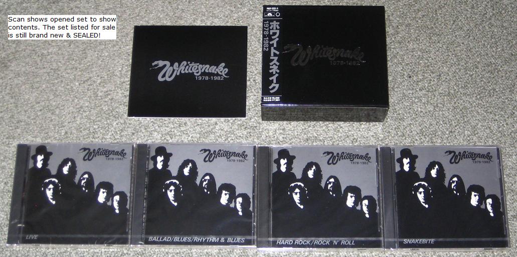 WHITESNAKE - 1978 - 1982 - Coffret CD