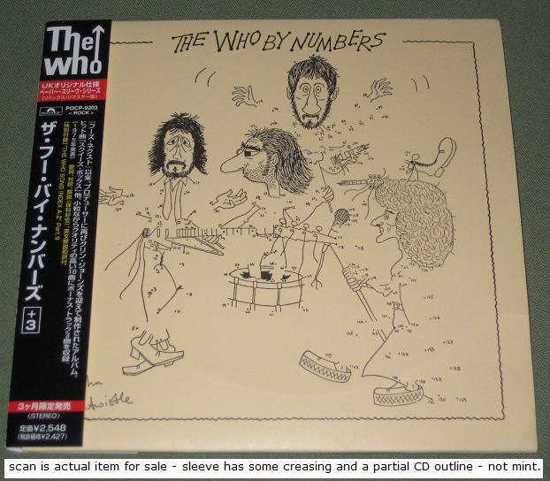 Who - The Who By Numbers + 3