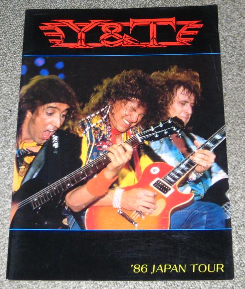 Japan 1986 Tour Book