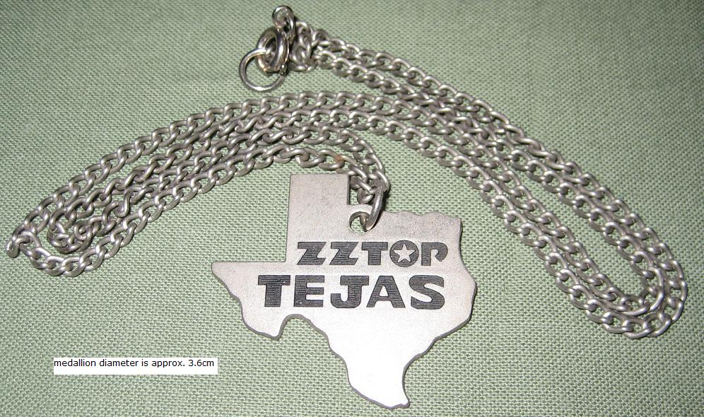 Zz Top - Tejas Promotional Pendant