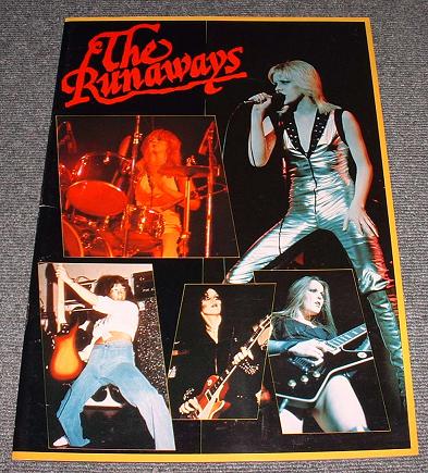 Runaways - Japanese 1977 Tour Book