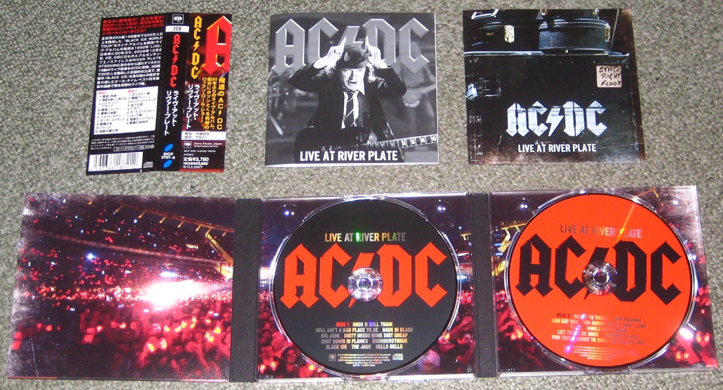 Album LIVE AT RIVER PLATE by AC/DC on CDandLP