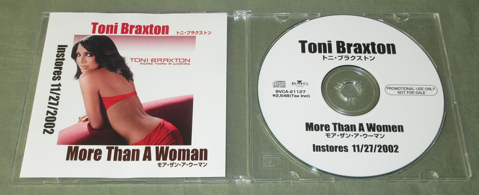 BRAXTON, TONI - More Than A Woman - Disque CD