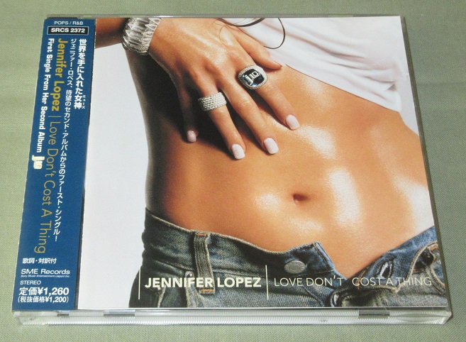 LOPEZ, JENNIFER - Love Don't Cost A Thing - Disque CD single