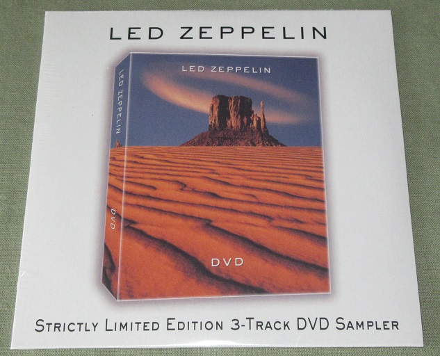 Led Zeppelin 3 Track DVD Sampler