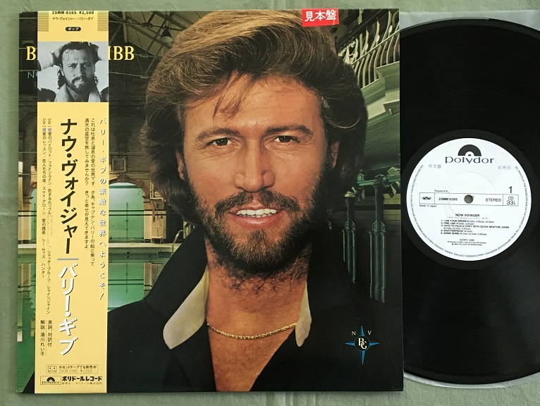 Now voyager by Barry Gibb Bee Gees, LP with ctrjapan - Ref