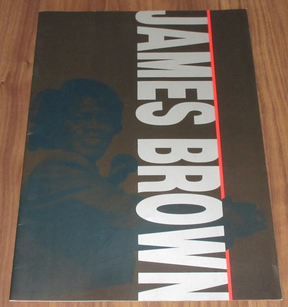 BROWN, JAMES - Japan 1992 tour book - Programme Concert
