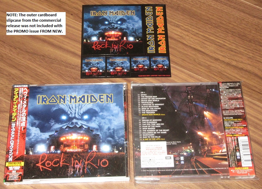 Iron Maiden Rock in rio (Vinyl