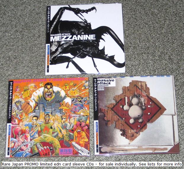 massive attack protection - card sleeve cd