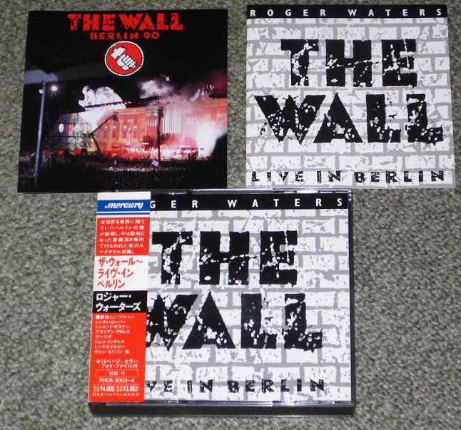 The wall live in berlin by Pink Floyd (R.Waters), CD x 2 with