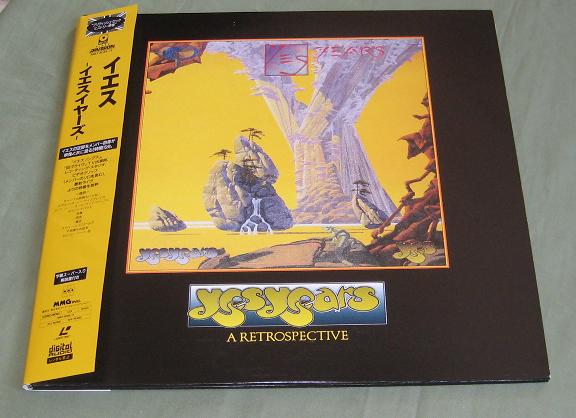 YES - Yes Years / Retrospective - Laser Disc